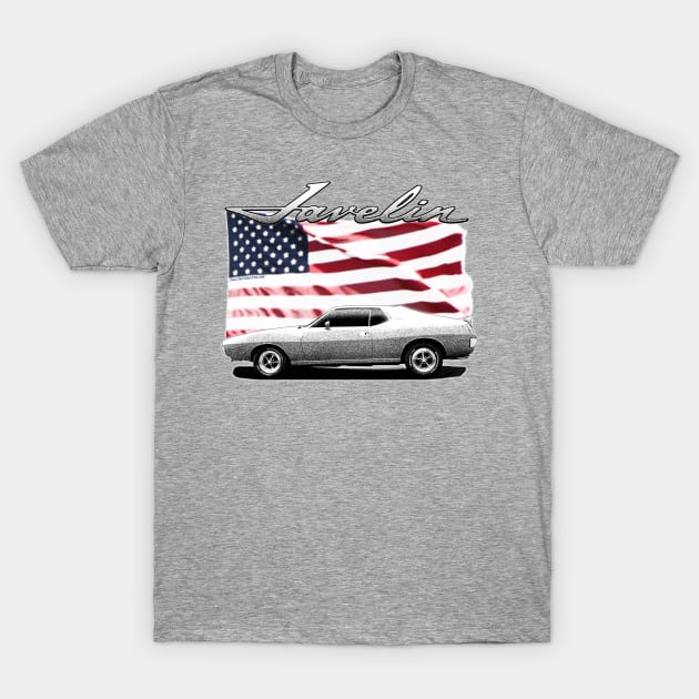 71 AMC Javelin T-Shirt by CoolCarVideos